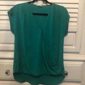 Pleione Green Blouse